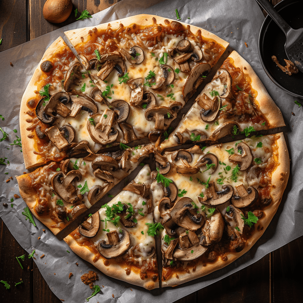 The funghi, with no tomato